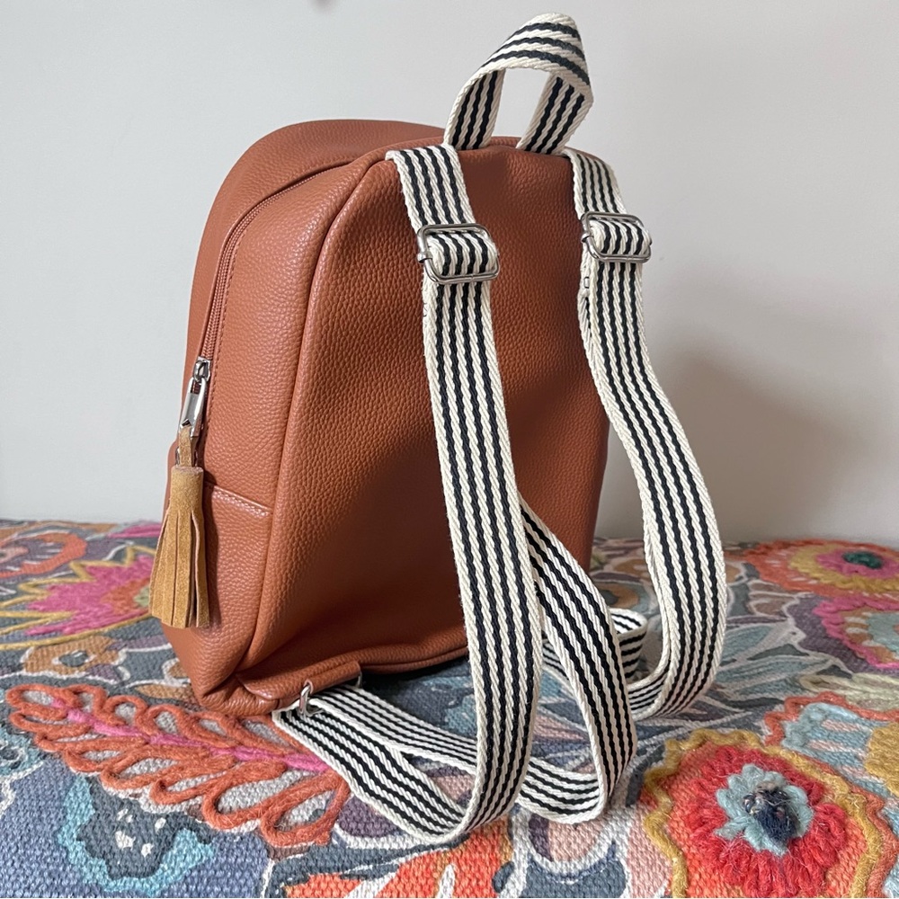 Small Monogrammed backpack - Picture 2 of 7